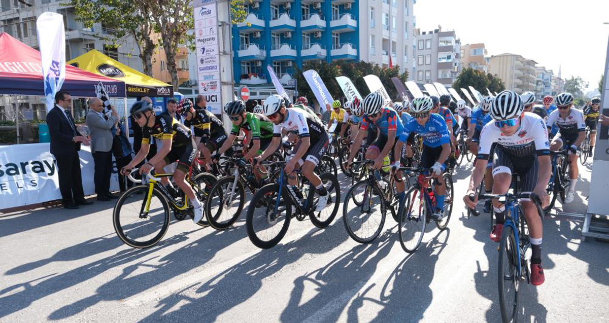 Uluslararası Kleopatra Ktriteryum Yol Bisiklet Yarışları yapıldı