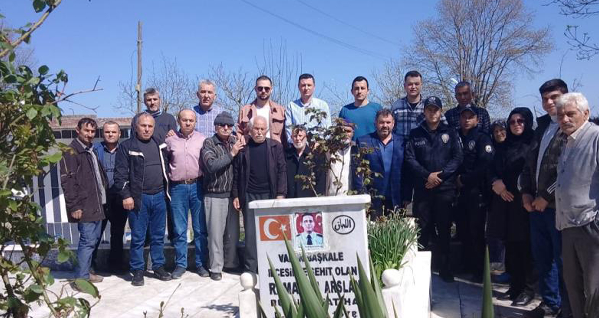 Şehit polis Ramazan Arslan kabri başında anıldı