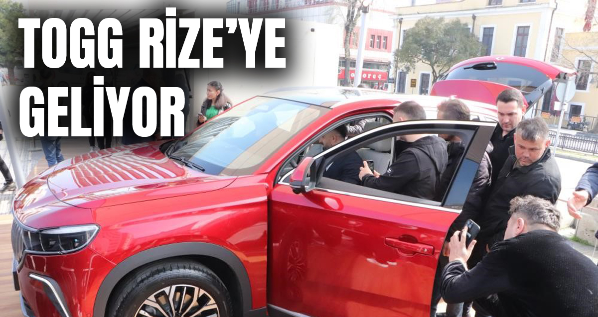 TOGG, Rize’ye doğru yola çıktı