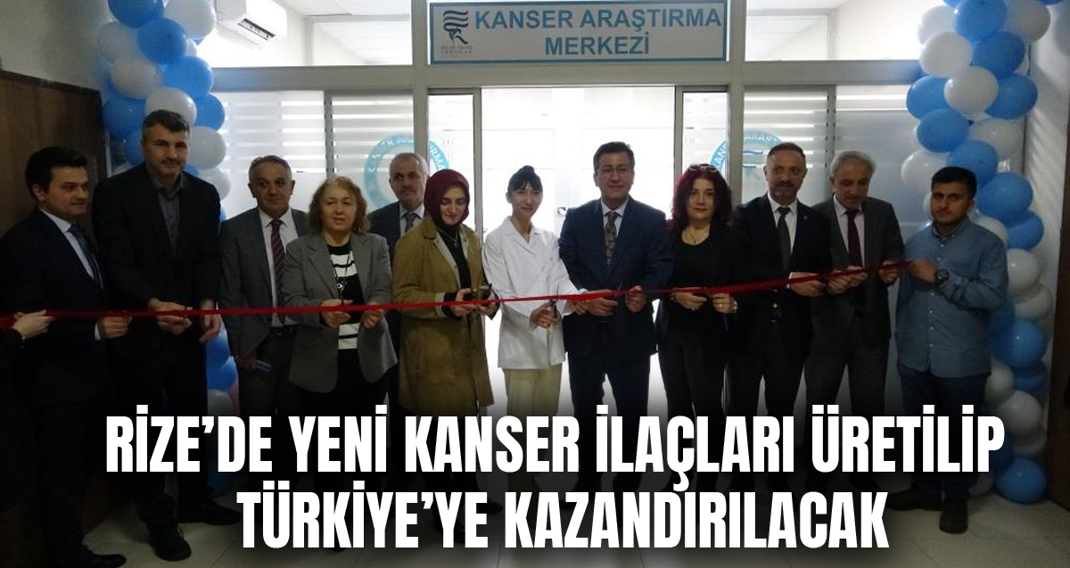 Yeni kanser ilaçları için kurulan Kanser Araştırma Merkezi açıldı