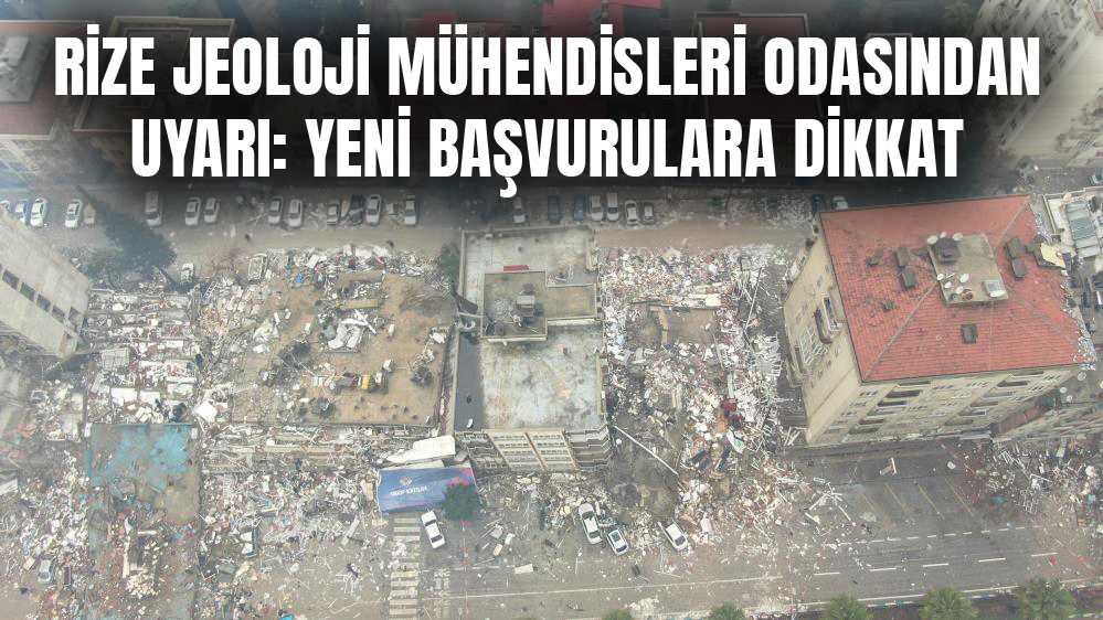 Jeoloji Mühendisleri Odası’ndan deprem yönetmeliği uyarısı