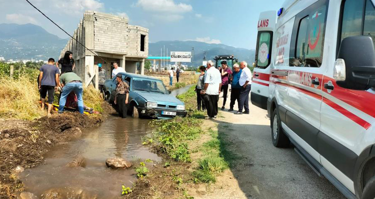 Osmaniye'de meydana gelen kazada Hanifi Yılmaz yaralandı