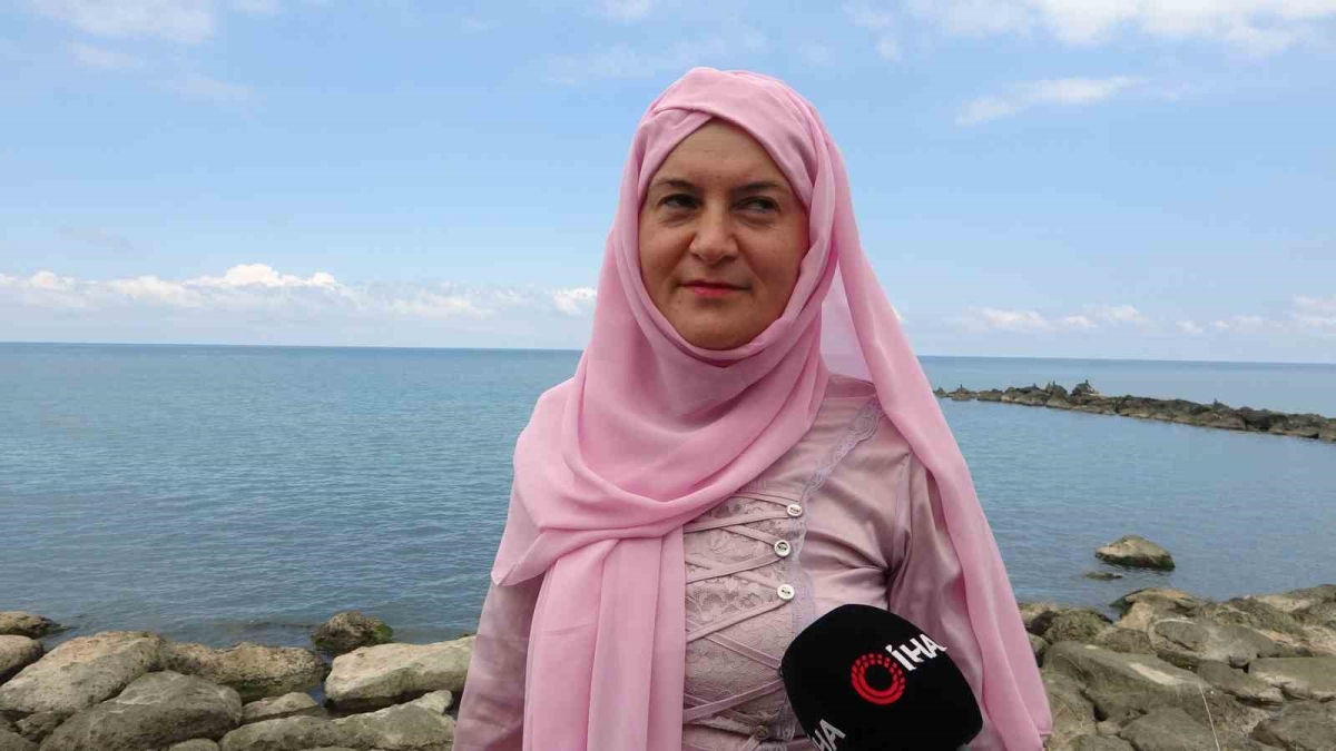 Akıntıya kapılan Feyza Alya Turan 7.5 saat denizde yaşam mücadelesi vermiş
