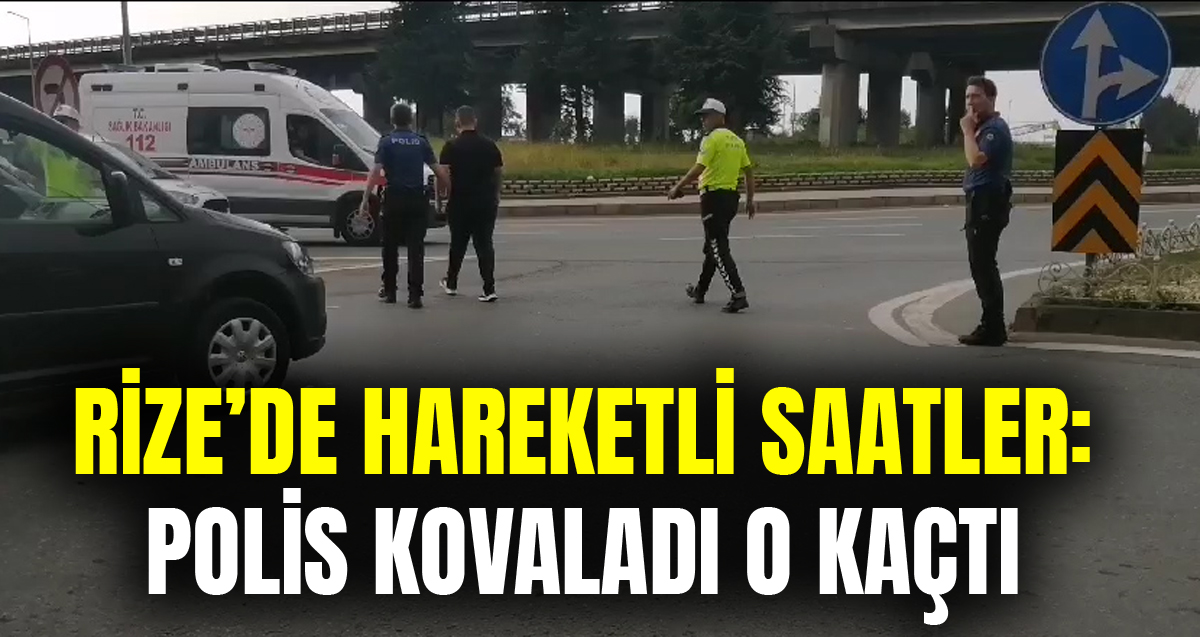Rize’de bıçaklı kavga