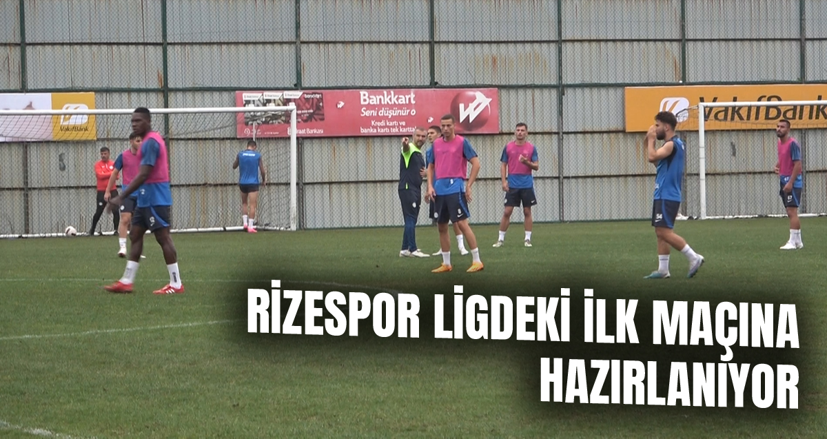 Rizespor, Adana Demirspor maçı hazırlıklarını sürdürüyor