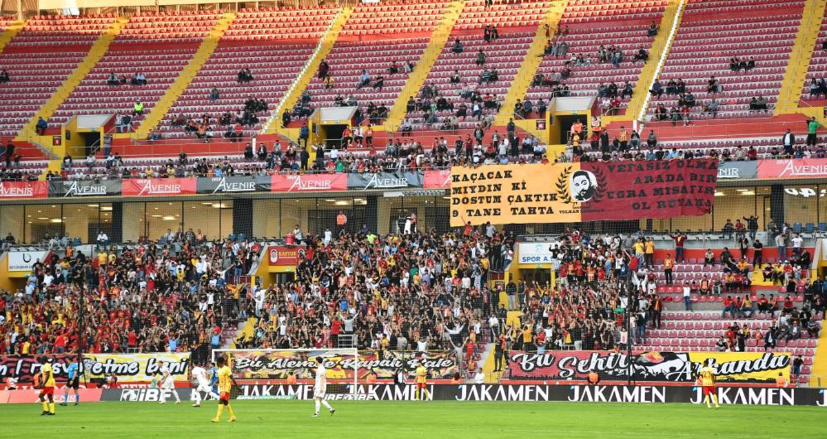 Gaziantep maçı sonrası Kayserispor'a ihtar cezası 