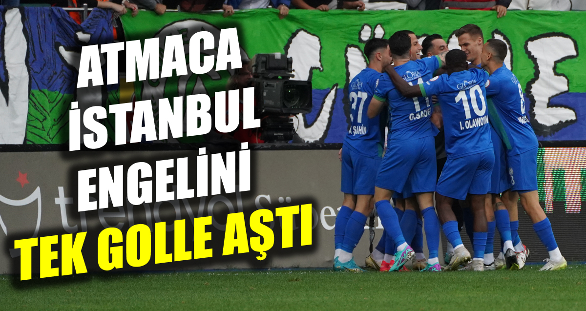 Atmaca İstanbul engelini tek golle aştı