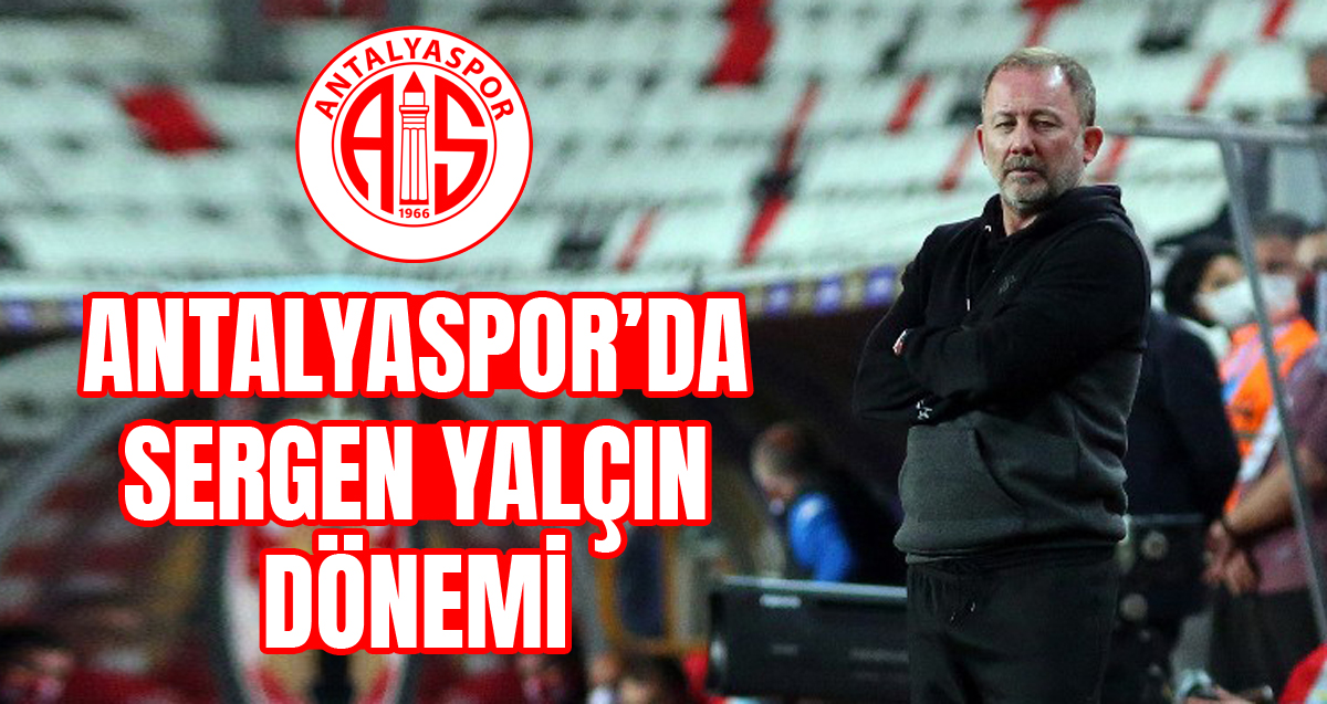 Antalyaspor, Sergen Yalçın ile anlaştı