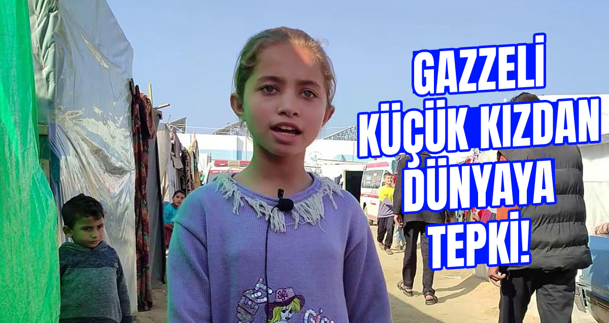 Gazzeli küçük kız Houria Abu Issa:” Filistinli çocuklar roket altında yaşarken, dünya yılbaşını havai fişeklerle kutluyor”