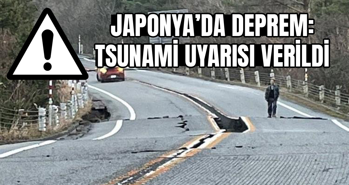 Japonya 7.6 büyüklüğünde deprem meydana geldi